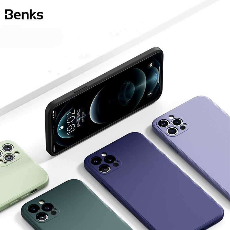 Apple iPhone 12 Pro Max Uyumlu Kılıf Benks Painting TPU Kapak - 1
