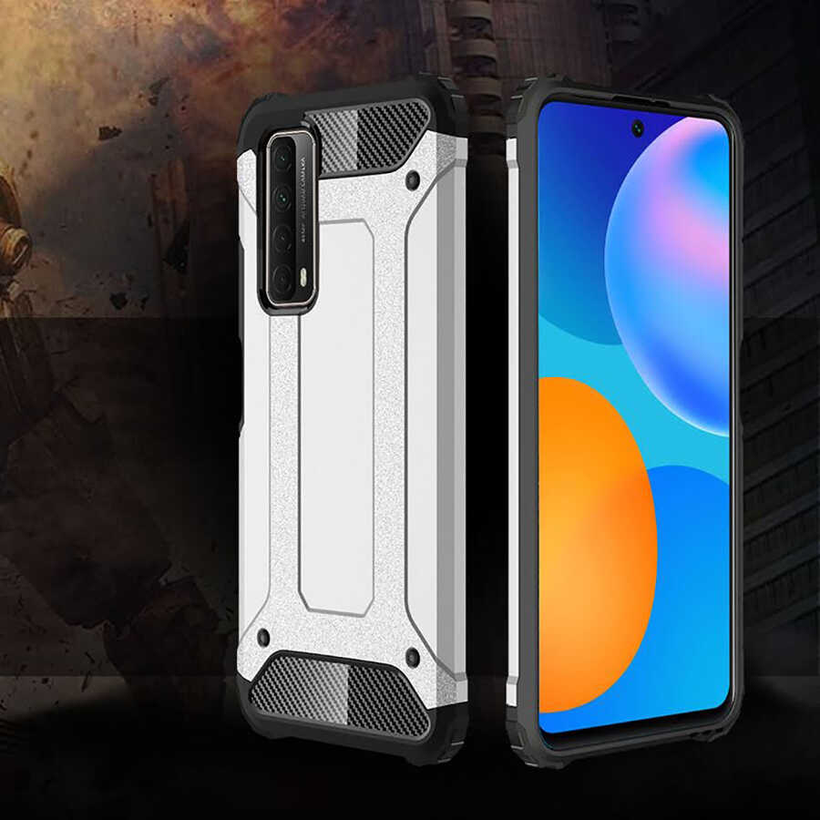 Huawei P Smart 2021 Uyumlu Kılıf Zore Crash Silikon Kapak - 2