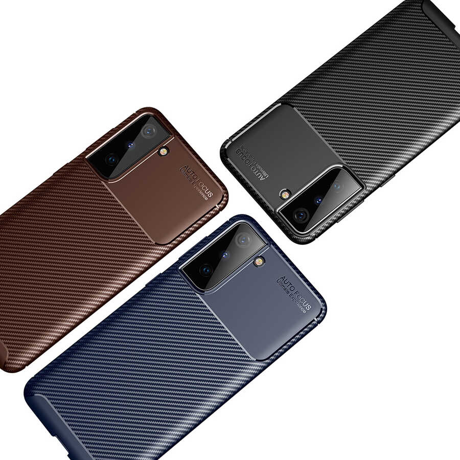 Samsung Galaxy S21 Uyumlu Kılıf Zore Negro Silikon Kapak - 4