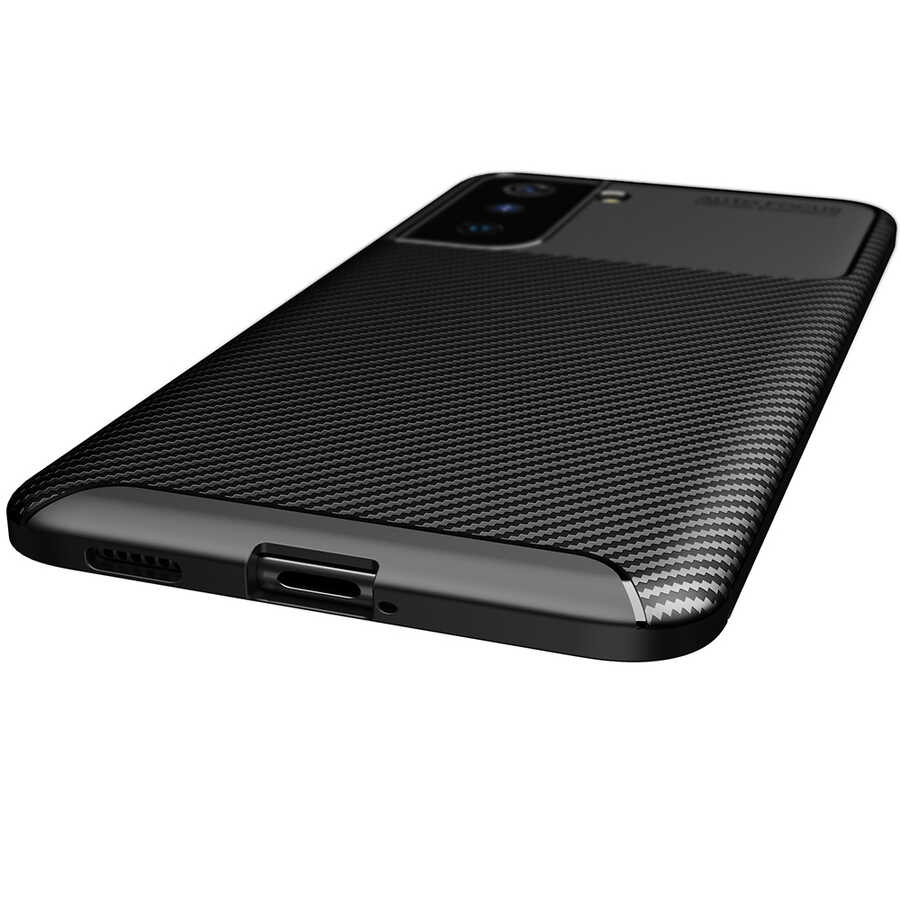 Samsung Galaxy S21 Uyumlu Kılıf Zore Negro Silikon Kapak - 5