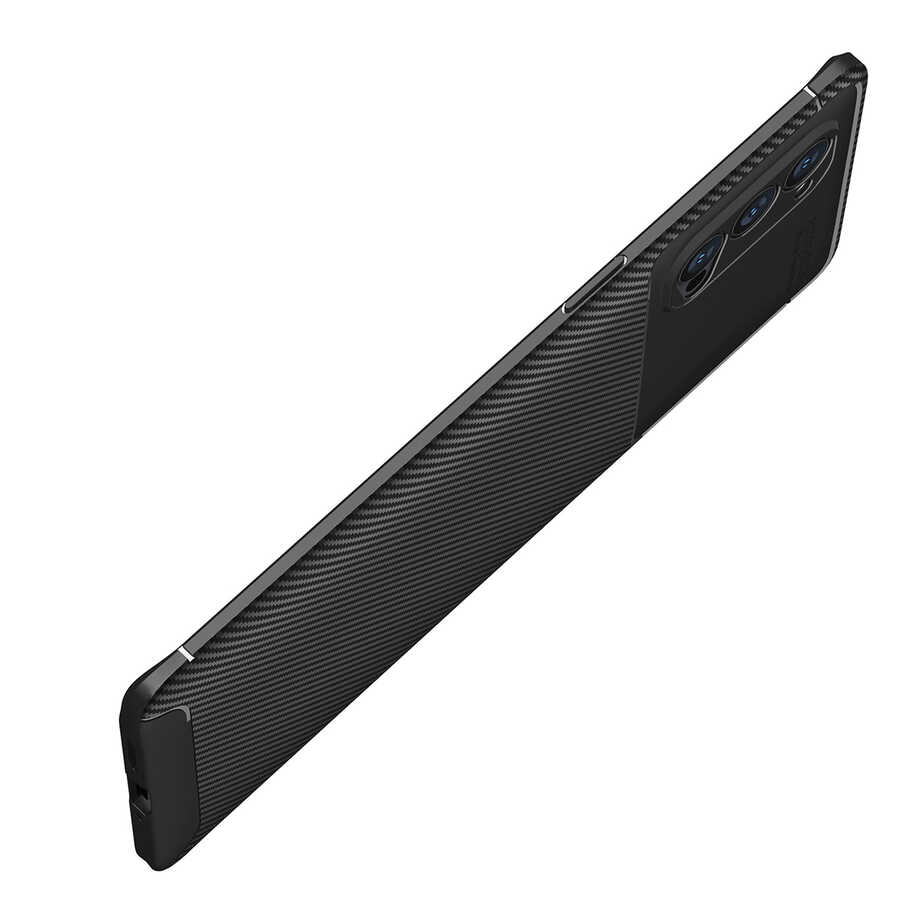 Oppo Reno 4 Pro 5G Uyumlu Kılıf Zore Negro Silikon Kapak - 7