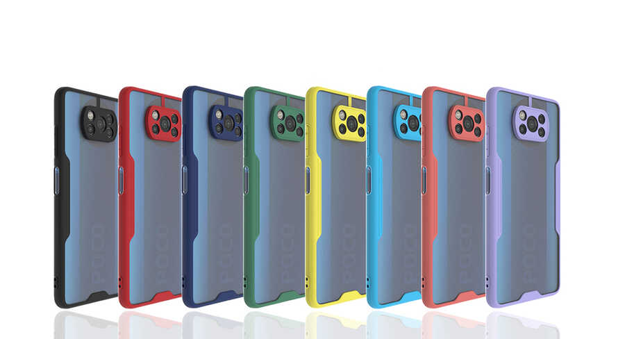 Xiaomi Poco X3 Uyumlu Kılıf Zore Parfe Kapak - 1