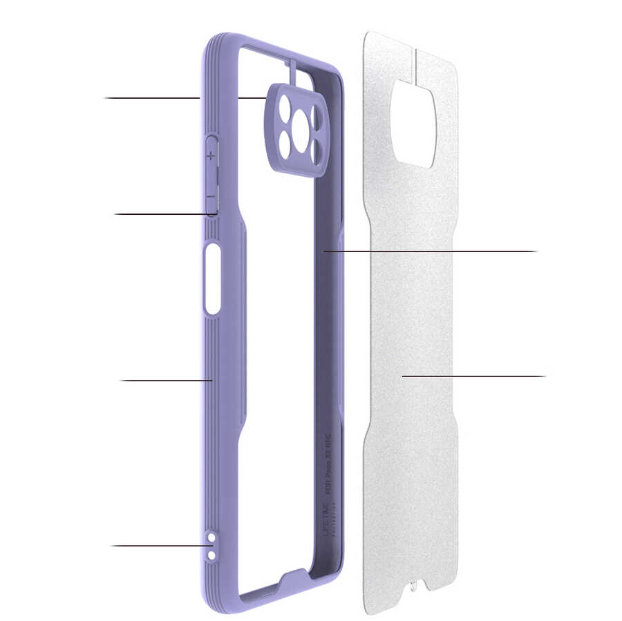 Xiaomi Poco X3 Uyumlu Kılıf Zore Parfe Kapak - 2