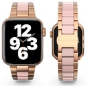 Apple Watch 42mm Uyumlu Wiwu Resin Steel Belt Metal Kordon - 13