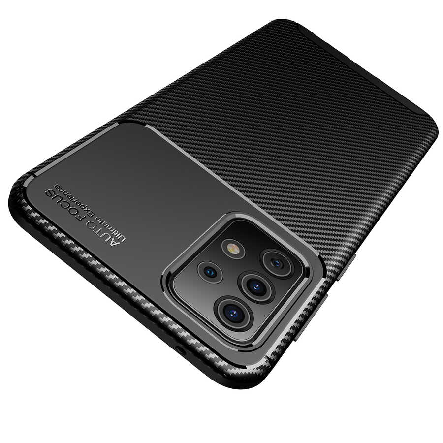 Samsung Galaxy A72 Uyumlu Kılıf Zore Negro Silikon Kapak - 6