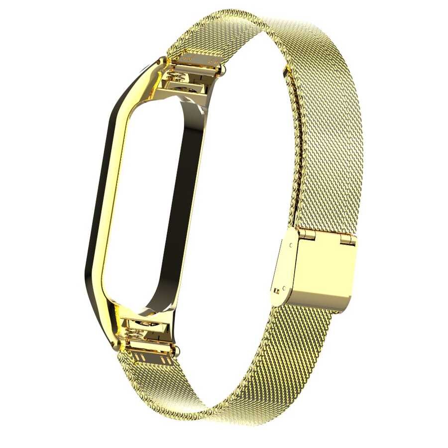 Xiaomi Mi Band 6 Uyumlu KRD-06 Metal Kordon - 10