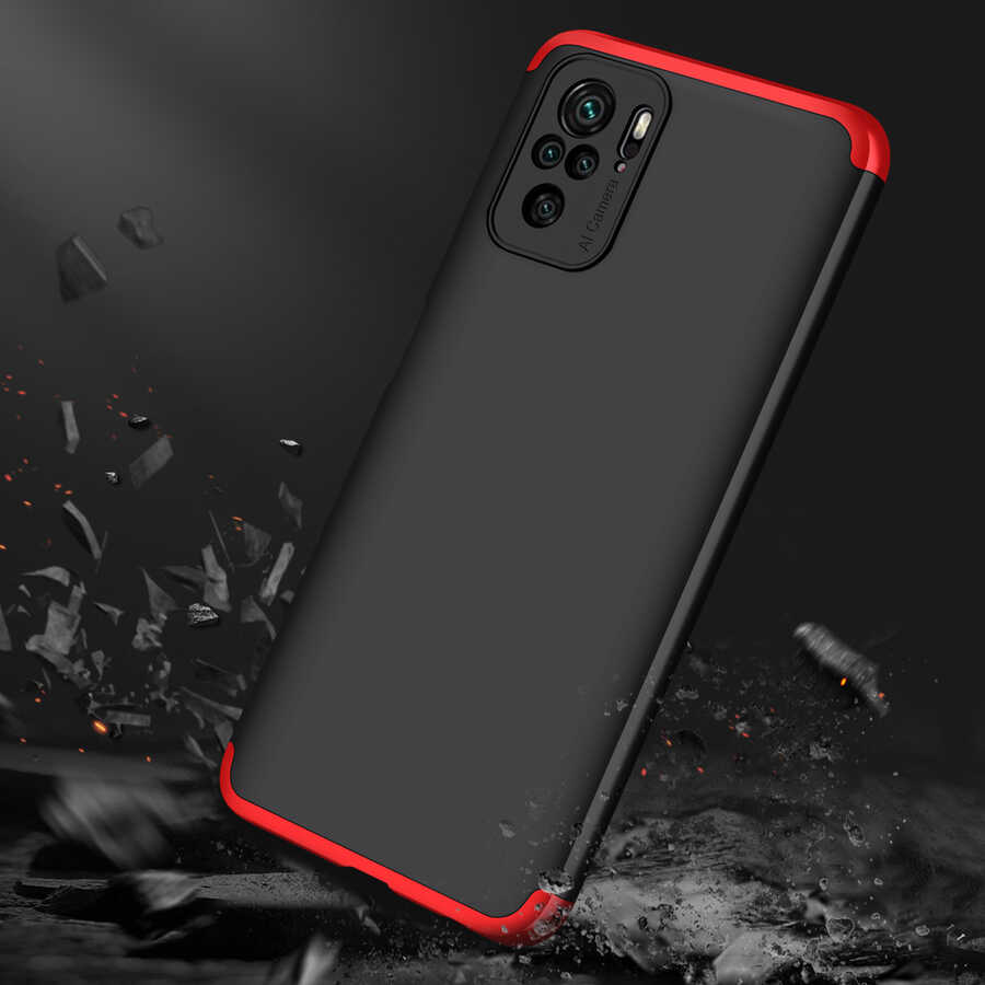 Xiaomi Redmi Note 10 Uyumlu Kılıf Zore Ays Kapak - 4