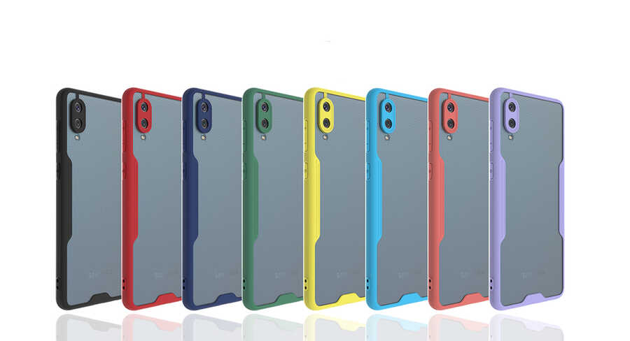 Samsung Galaxy A02 Uyumlu Kılıf Zore Parfe Kapak - 1