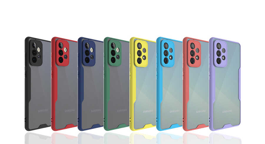 Samsung Galaxy A52 Uyumlu Kılıf Zore Parfe Kapak - 1