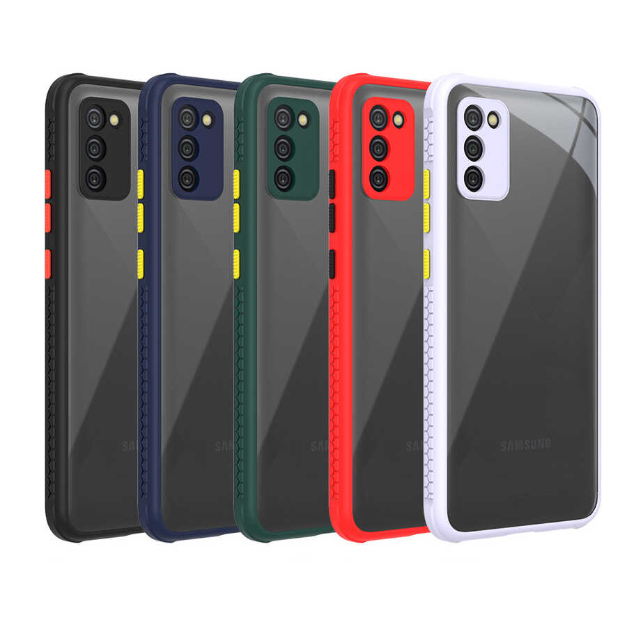 Samsung Galaxy A02S Uyumlu Kılıf ​​Zore Kaff Kapak - 1