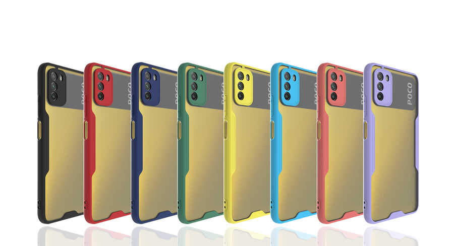 Xiaomi Poco M3 Uyumlu Kılıf Zore Parfe Kapak - 1
