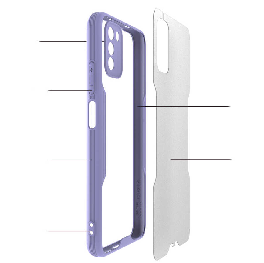 Xiaomi Poco M3 Uyumlu Kılıf Zore Parfe Kapak - 2