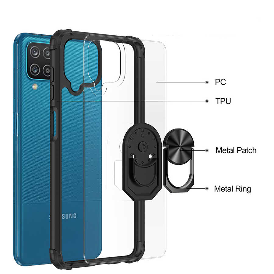 Samsung Galaxy A12 Uyumlu Kılıf Zore Mola Kapak - 5