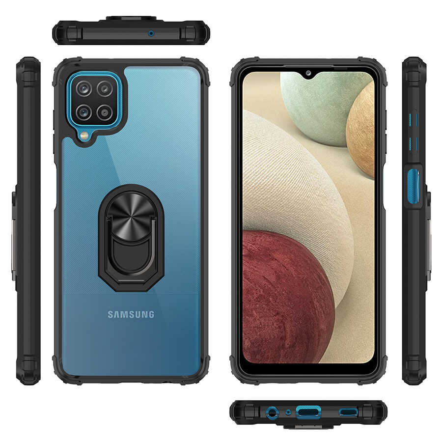 Samsung Galaxy A12 Uyumlu Kılıf Zore Mola Kapak - 7