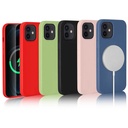 Apple iPhone 12 Uyumlu Kılıf Zore Silksafe Wireless Kapak - 1