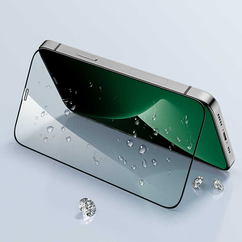 Apple iPhone 12 Mini Uyumlu ​​​​Benks 0.3mm V Pro Dust Proof Green Light Ekran Koruyucu - 7