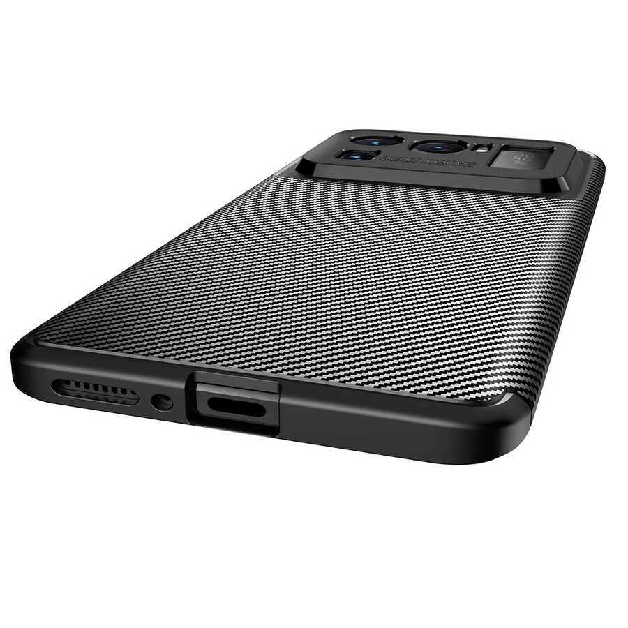 Xiaomi Mi 11 Ultra Uyumlu Kılıf Zore Negro Silikon Kapak - 4