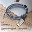 Qgeem QG-UA13 Type-C To Display Port Kablo - 8