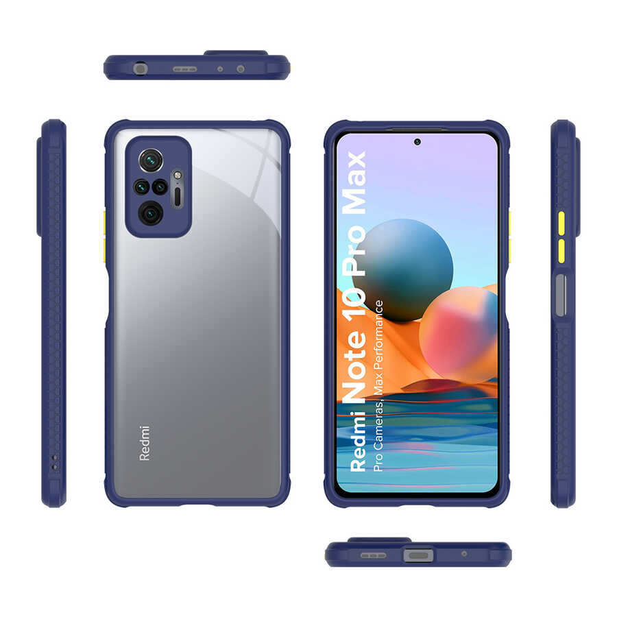 Xiaomi Redmi Note 10 Pro Uyumlu Kılıf ​​Zore Kaff Kapak - 2