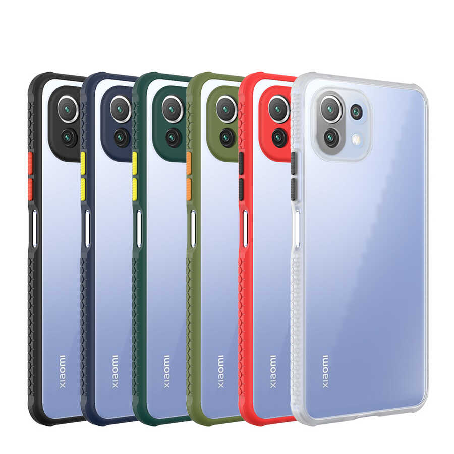 Xiaomi Mi 11 Lite Uyumlu Kılıf ​​Zore Kaff Kapak - 13