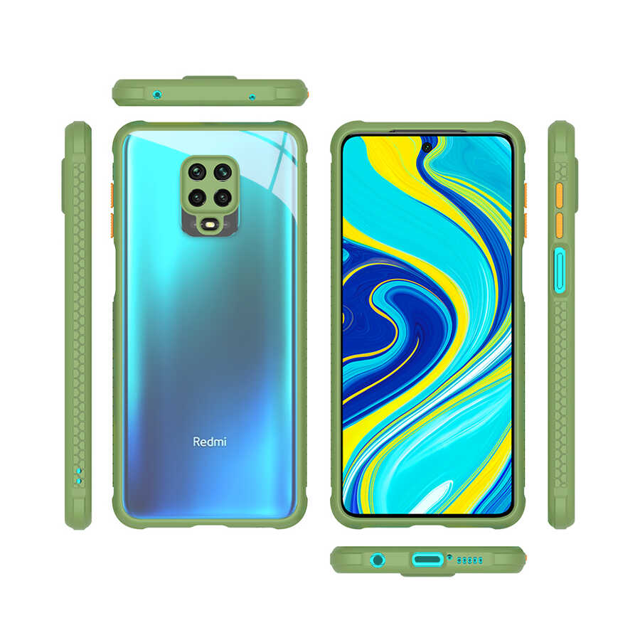 Xiaomi Redmi Note 9S Uyumlu Kılıf ​​Zore Kaff Kapak - 1