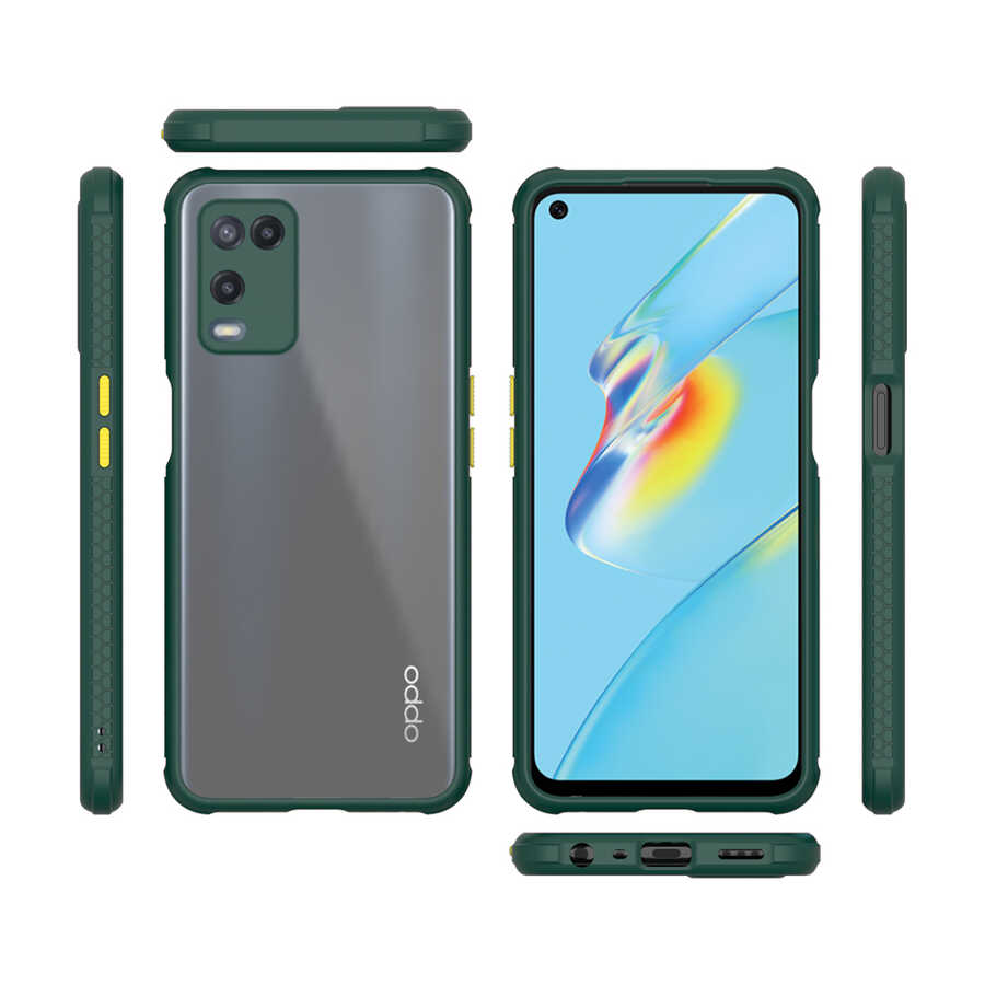 Oppo A54 4G Uyumlu Kılıf ​​Zore Kaff Kapak - 3