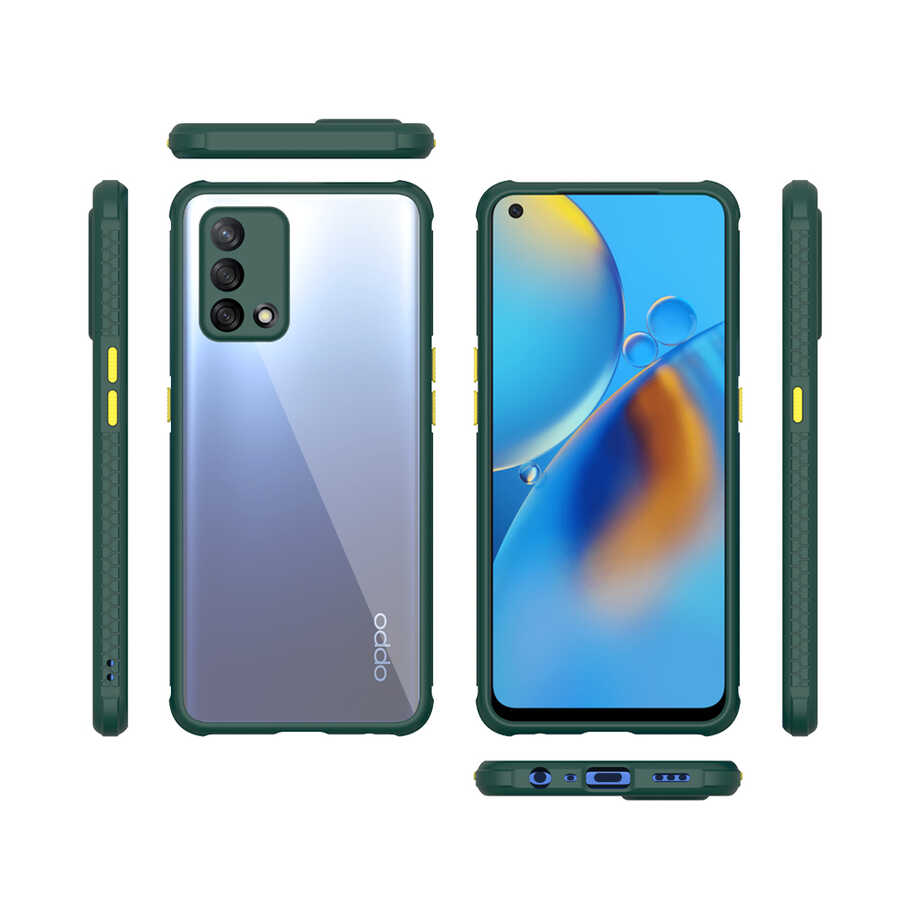 Oppo A74 4G Uyumlu Kılıf ​​Zore Kaff Kapak - 5