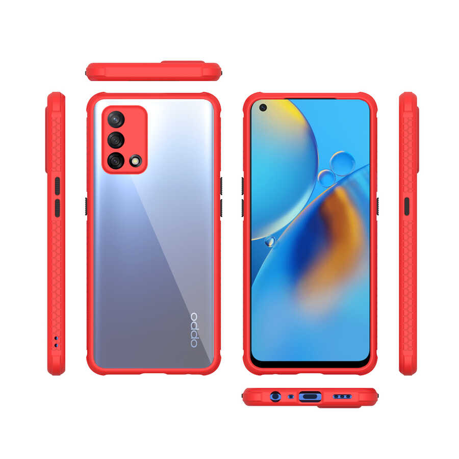 Oppo A74 4G Uyumlu Kılıf ​​Zore Kaff Kapak - 7