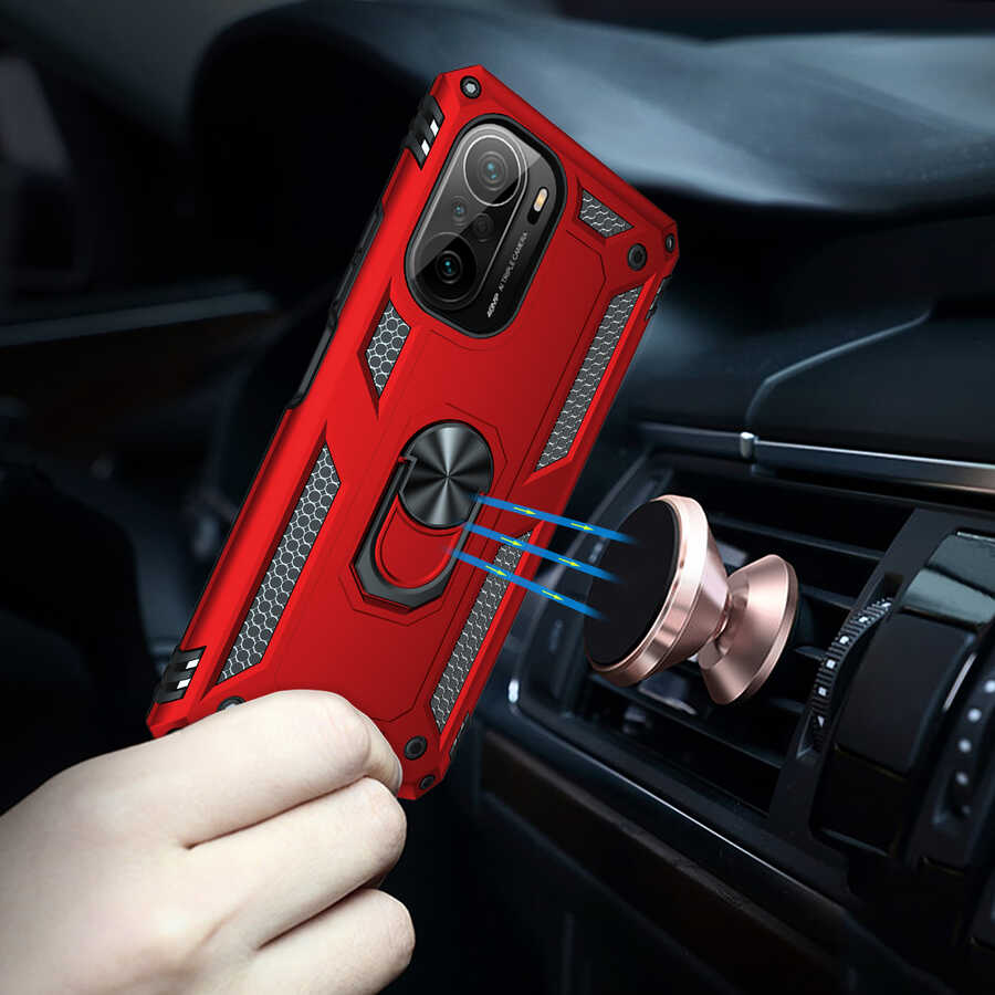 Xiaomi Mi 11i Uyumlu Kılıf Zore Vega Kapak - 4