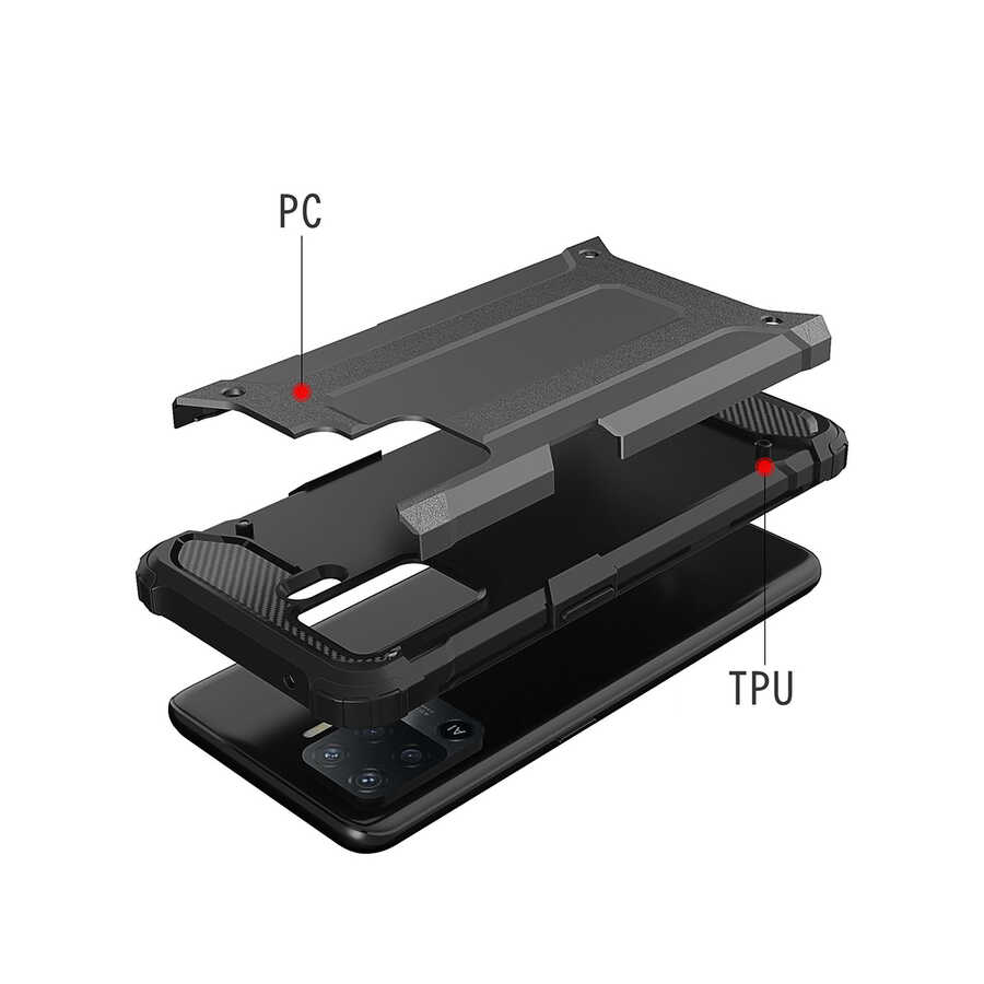 Oppo Reno 5 Lite Uyumlu Kılıf Zore Crash Silikon Kapak - 2