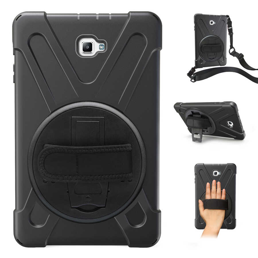 Samsung Galaxy Tab A T580 10.1 Uyumlu Zore Defender Tablet Silikon - 1