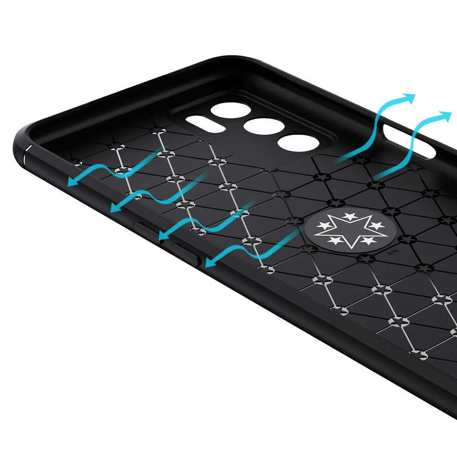 Oppo A16 Uyumlu Kılıf Zore Ravel Silikon Kapak - 3