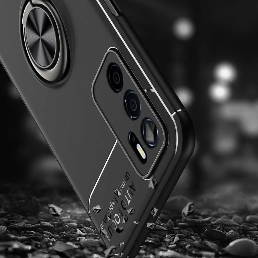 Oppo A16 Uyumlu Kılıf Zore Ravel Silikon Kapak - 7