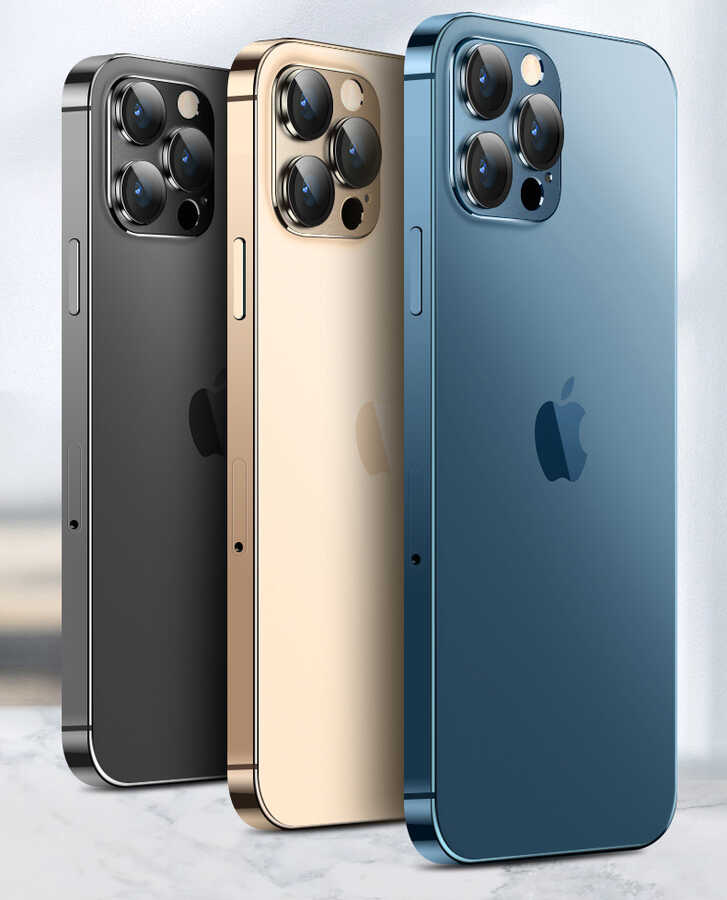 Apple iPhone 13 Pro Max Uyumlu CL-03 Kamera Lens Koruyucu - 4