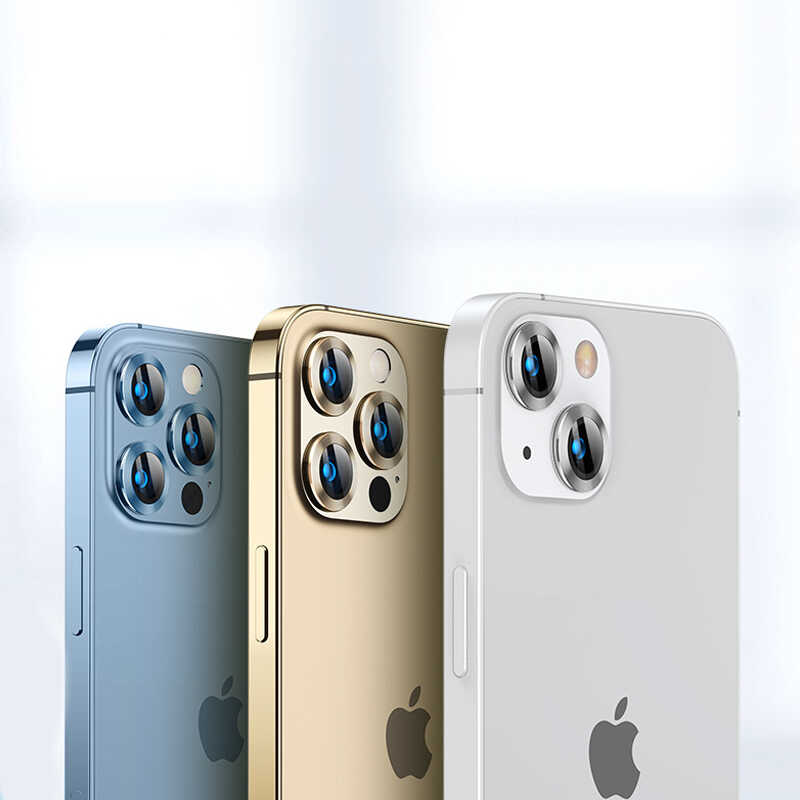 Apple iPhone 13 Pro Max Uyumlu CL-02 Kamera Lens Koruyucu - 11
