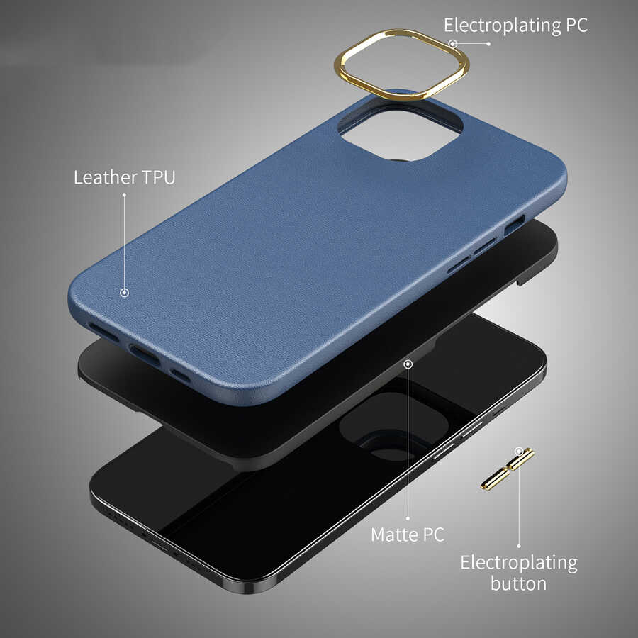 Apple iPhone 13 Uyumlu Kılıf Zore Natura Kapak - 3