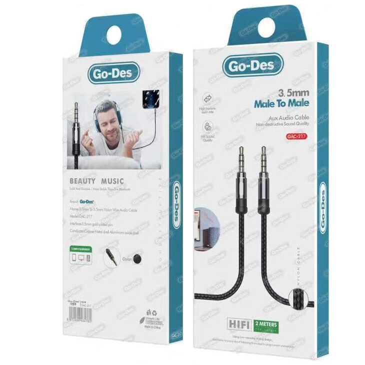 Go Des GAC-217 Aux Audio Kablo - 1