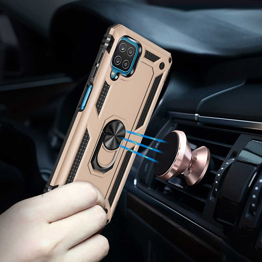 Samsung Galaxy A22 4G Uyumlu Kılıf Zore Vega Kapak - 4
