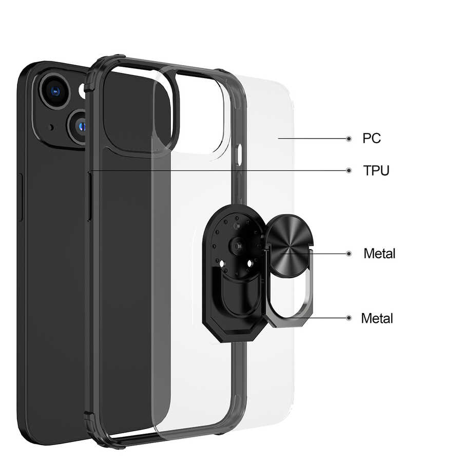 Apple iPhone 13 Mini Uyumlu Kılıf Zore Mola Kapak - 7