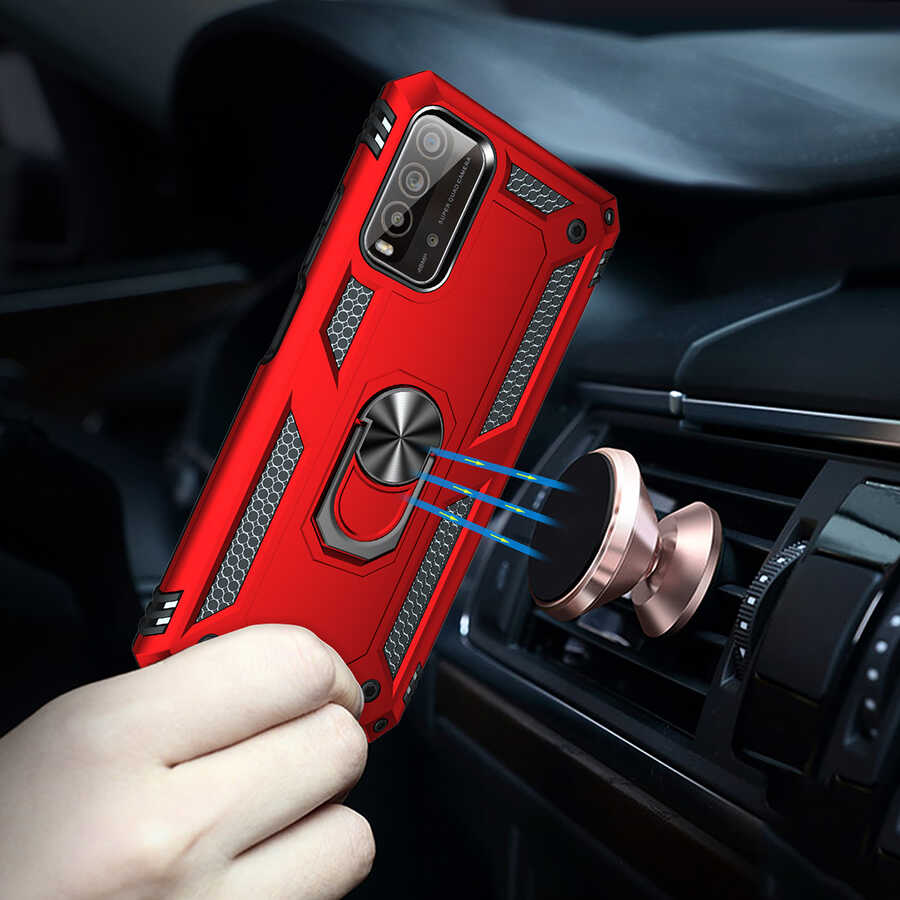 Xiaomi Redmi Note 9 4G Uyumlu Kılıf Zore Vega Kapak - 4