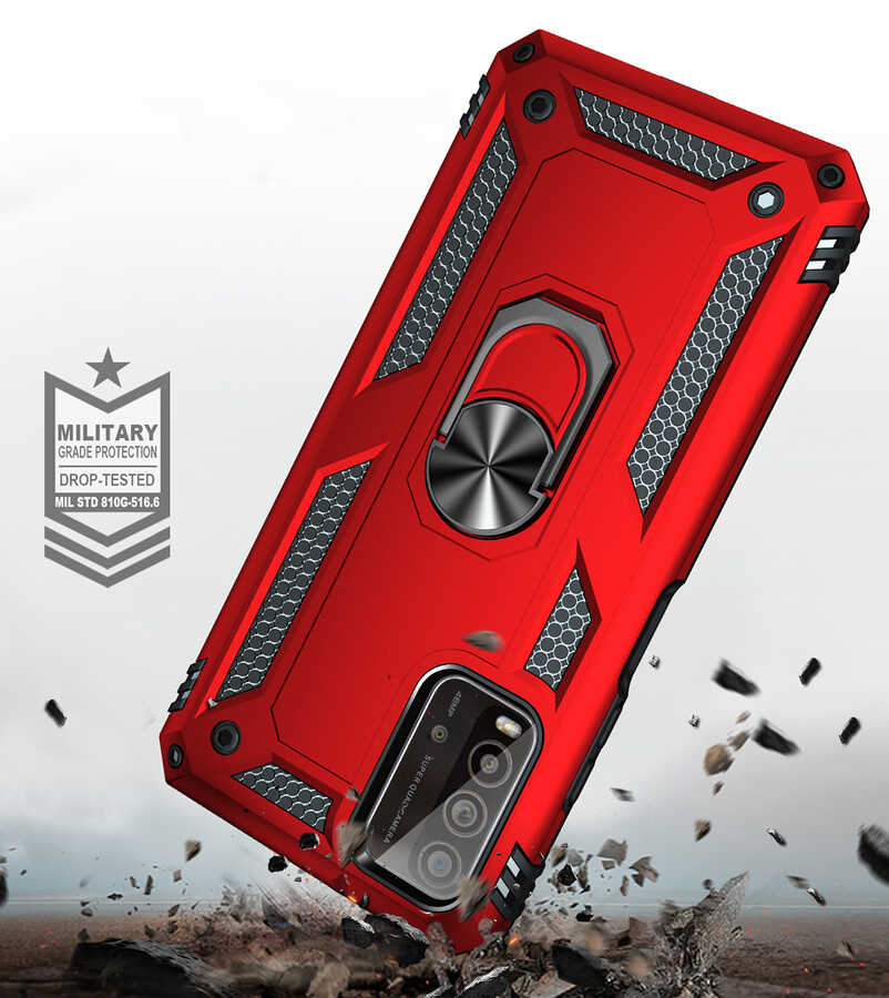 Xiaomi Redmi Note 9 4G Uyumlu Kılıf Zore Vega Kapak - 8