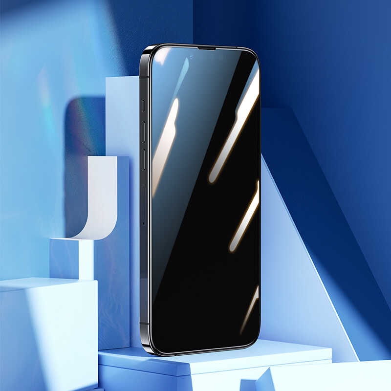 Apple iPhone 13 Pro Uyumlu Benks V Pro Privacy Ekran Koruyucu - 2
