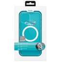 Apple iPhone 13 Uyumlu Kılıf Benks ​​​​​​Crystal Series With Magnetic Clear Kapak - 3