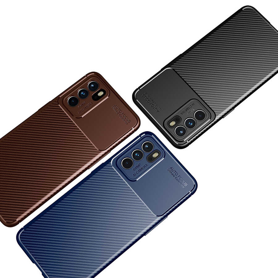 Oppo Reno 6 4G Uyumlu Kılıf Zore Negro Silikon Kapak - 4