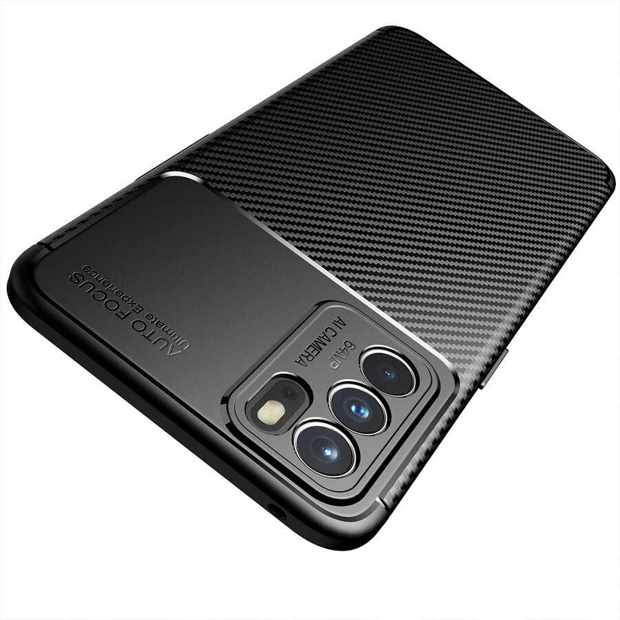 Oppo Reno 6 4G Uyumlu Kılıf Zore Negro Silikon Kapak - 10