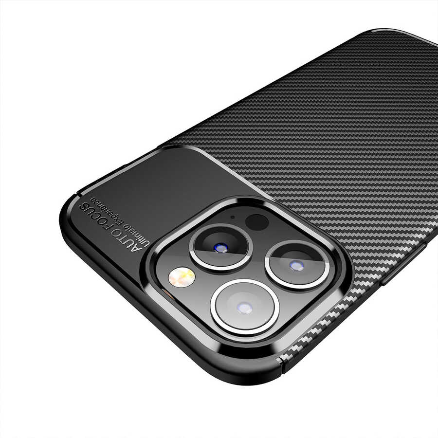 Apple iPhone 13 Pro Uyumlu Kılıf Zore Negro Silikon Kapak - 2