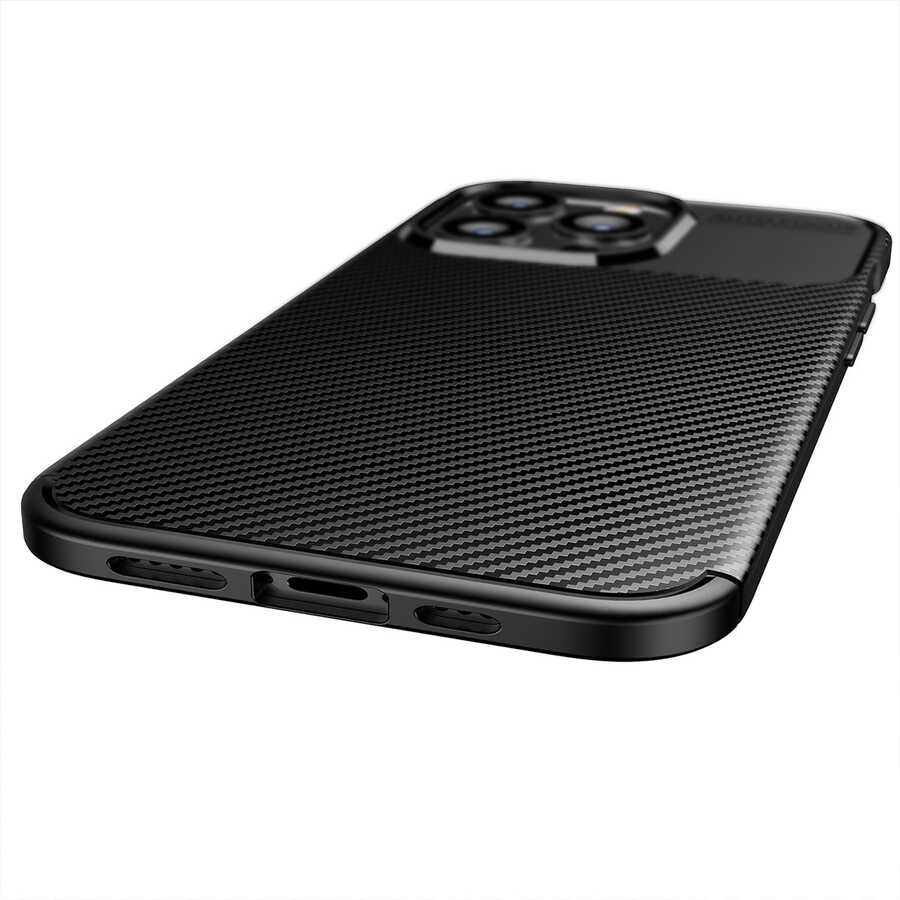 Apple iPhone 13 Pro Uyumlu Kılıf Zore Negro Silikon Kapak - 3