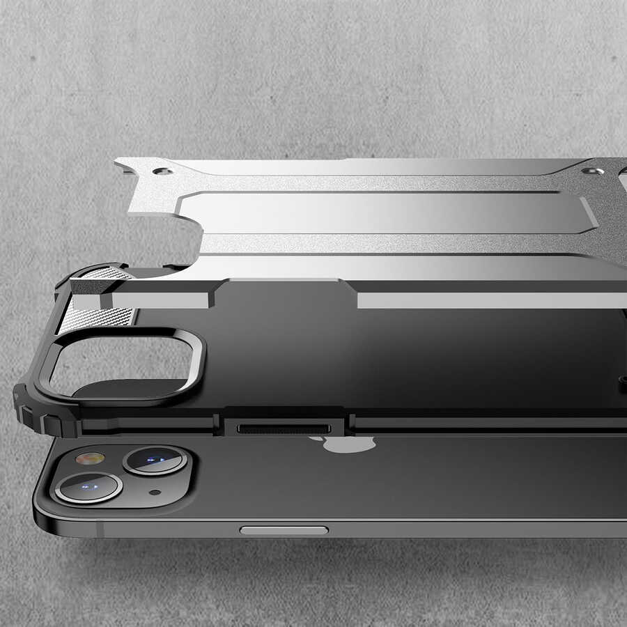 Apple iPhone 13 Uyumlu Kılıf Zore Crash Silikon Kapak - 4