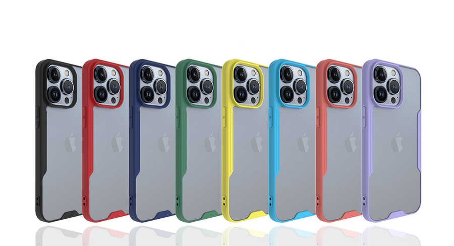 Apple iPhone 13 Pro Uyumlu Kılıf Zore Parfe Kapak - 1