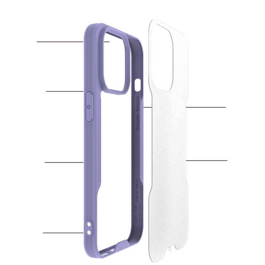 Apple iPhone 13 Pro Uyumlu Kılıf Zore Parfe Kapak - 2